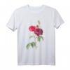 Rote & Burgunder Blumen Blüten im Frühling - Schönes Blumen T-Shirt für Liebe, Frühling & Valentinstag