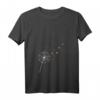 Damen Pusteblume Marienkäfer Geschenk Sommer Frühling T-Shirt mit V-Ausschnitt – Perfekt für Naturliebhaberinnen und Gartenfans