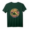 Mountain Motiv Vintage T-Shirt mit Bergen und Matterhorn - Perfekt für Wanderurlaub, Camping & Outdoor Fans im Retro Look