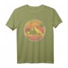 Mountain Motiv Vintage T-Shirt mit Bergen und Matterhorn - Perfekt für Wanderurlaub, Camping & Outdoor Fans im Retro Look
