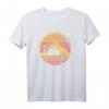 Mountain Motiv Vintage T-Shirt mit Bergen und Matterhorn - Perfekt für Wanderurlaub, Camping & Outdoor Fans im Retro Look