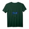 Damen Libelle Tattoo Motiv Sommer Breathe Meditation Yoga T-Shirt mit V-Ausschnitt – Entspannendes Outfit für Frühling & Sommer, perfekte Geschenkidee