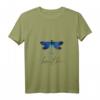 Damen Libelle Tattoo Motiv Sommer Breathe Meditation Yoga T-Shirt mit V-Ausschnitt – Entspannendes Outfit für Frühling & Sommer, perfekte Geschenkidee