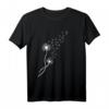 Pusteblume mit Samen Löwenzahn Blumen T-Shirt - Frühlings- und Sommerdesign, Geschenkidee für Natur- und Blumenliebhaber