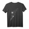 Pusteblume mit Samen Löwenzahn Blumen T-Shirt - Frühlings- und Sommerdesign, Geschenkidee für Natur- und Blumenliebhaber