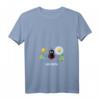 Damen abcdefu Positiv Sarkastisch Lustig Trendy V-Ausschnitt T-Shirt für Frühling und Allergien