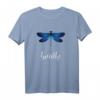 Libelle T-Shirt für Meditation, Yoga & Entspannung - Sommerliches Motiv, perfekte Geschenkidee für Frühling & Sommer