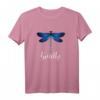 Libelle T-Shirt für Meditation, Yoga & Entspannung - Sommerliches Motiv, perfekte Geschenkidee für Frühling & Sommer