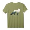 Fuchs Tiere im Wald Umwelt Klimaschutz Earth Day T-Shirt – Nachhaltiges Design für Naturschutz und Umweltaktionen