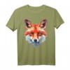 Fuchs Polygon Tier Kunst T-Shirt – Ausdruck Ihrer Tierliebe für Freunde, Familie & Kinder