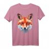Fuchs Polygon Tier Kunst T-Shirt – Ausdruck Ihrer Tierliebe für Freunde, Familie & Kinder