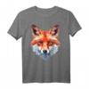 Fuchs Polygon Tier Kunst T-Shirt – Ausdruck Ihrer Tierliebe für Freunde, Familie & Kinder