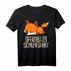 Offizielles Schlafshirt Pyjama Nachthemd Fuchs Fox Geschenk – Lustiges Bettoutfit für Damen und Herren, Perfekt als Geschenk für Langschläfer und Fuchsliebhaber