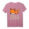Offizielles Schlafshirt Pyjama Nachthemd Fuchs Fox Geschenk – Lustiges Bettoutfit für Damen und Herren, Perfekt als Geschenk für Langschläfer und Fuchsliebhaber