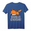 Offizielles Schlafshirt Pyjama Nachthemd Fuchs Fox Geschenk – Lustiges Bettoutfit für Damen und Herren, Perfekt als Geschenk für Langschläfer und Fuchsliebhaber