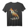 Fuchs Kunst Tiermotiv T-Shirt für Tierliebhaber – Perfekt für Natur- und Tierfreunde, Freunde & Familie