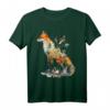 Fuchs Kunst Tiermotiv T-Shirt für Tierliebhaber – Perfekt für Natur- und Tierfreunde, Freunde & Familie