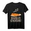 Lustiges Fuchs Schlafshirt & Pyjama Nachthemd – Witziges Geschenk für Langschläfer, Morgenmuffel & Fuchsliebhaber für Damen und Herren