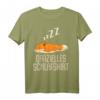 Lustiges Fuchs Schlafshirt & Pyjama Nachthemd – Witziges Geschenk für Langschläfer, Morgenmuffel & Fuchsliebhaber für Damen und Herren