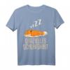 Lustiges Fuchs Schlafshirt & Pyjama Nachthemd – Witziges Geschenk für Langschläfer, Morgenmuffel & Fuchsliebhaber für Damen und Herren