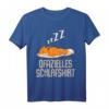 Lustiges Fuchs Schlafshirt & Pyjama Nachthemd – Witziges Geschenk für Langschläfer, Morgenmuffel & Fuchsliebhaber für Damen und Herren