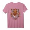 Fuchs Kunstwerk Herbst Blätter - Tierliebe T-Shirt für Natur- und Tierfreunde, perfekt als Geschenk für Tierliebhaber