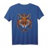 Fuchs Kunstwerk Herbst Blätter - Tierliebe T-Shirt für Natur- und Tierfreunde, perfekt als Geschenk für Tierliebhaber