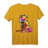 Fuchs Kunstwerk - Polygon Tiermotive T-Shirt für Tierliebhaber, Naturfreunde und Geschenkideen