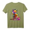 Fuchs Kunstwerk - Polygon Tiermotive T-Shirt für Tierliebhaber, Naturfreunde und Geschenkideen