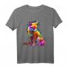 Fuchs Kunstwerk - Polygon Tiermotive T-Shirt für Tierliebhaber, Naturfreunde und Geschenkideen