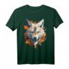 Fuchs Tiermotiv T-Shirt mit Herbstblättern - Perfekt für Tierliebhaber, Naturfreunde & als Geschenk