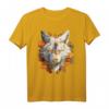 Fuchs Tiermotiv T-Shirt mit Herbstblättern - Perfekt für Tierliebhaber, Naturfreunde & als Geschenk
