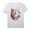 Fuchs Tiermotiv T-Shirt mit Herbstblättern - Perfekt für Tierliebhaber, Naturfreunde & als Geschenk