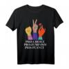 Feministisches Earth Day T-Shirt - Pro Choice, Pro Umwelt, Pro Gleichheit & Frauenpower zum Frauentag