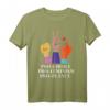 Feministisches Earth Day T-Shirt - Pro Choice, Pro Umwelt, Pro Gleichheit & Frauenpower zum Frauentag