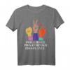 Feministisches Earth Day T-Shirt - Pro Choice, Pro Umwelt, Pro Gleichheit & Frauenpower zum Frauentag