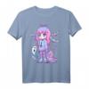 Pastel Goth Creepy Girl Teddybär T-Shirt – Kawaii Emo Nu Goth & Softgrunge Stil für Anime, Cosplay & Heidnische Fans