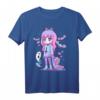Pastel Goth Creepy Girl Teddybär T-Shirt – Kawaii Emo Nu Goth & Softgrunge Stil für Anime, Cosplay & Heidnische Fans