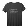 Lustiges Programmierer T-Shirt für Nerds & Software Entwickler - Perfektes Geschenk für IT-Profis mit Programmiersprachen wie Java, C++, HTML & VBA