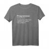 Lustiges Programmierer T-Shirt für Nerds & Software Entwickler - Perfektes Geschenk für IT-Profis mit Programmiersprachen wie Java, C++, HTML & VBA