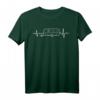 Herzschlag Camper EKG Frequenz T-Shirt – Perfektes Geschenk für Wohnwagen- und Camping-Fans, Geburtstags- & Weihnachtsgeschenk für Camper