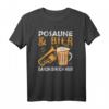 Blasmusik Biertrinker Blechblasinstrument Posaune T-Shirt – Lustiges Geschenk für Musiker, Posaunisten & Bierliebhaber zu Weihnachten & Geburtstag