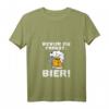 Damen Bevor Du Fragst Bier Biertrinker Bierliebhaber T-Shirt mit V-Ausschnitt – Lustiges Bier-Statement für Männer, Väter und Partyfans