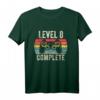 8 Jahre Geschenk Jahrgang 2012 Gamer Level 8 T-Shirt - Perfekt für Geburtstagsfeiern und Retro Videospiel Fans