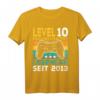 Level 10 Jahre Geburtstagsshirt für Jungen Gamer - Cooles Controller Motiv für den Geburtstag 2013 & Gaming Party Geschenk