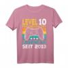 Level 10 Jahre Geburtstagsshirt für Jungen Gamer - Cooles Controller Motiv für den Geburtstag 2013 & Gaming Party Geschenk