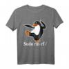 Tux Linux Pinguin Sudo Rm Rf - Computerfreak Hacker T-Shirt für Programmierer, Nerds & IT-Profis, Geschenkidee für Linux Fans