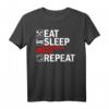 Eat Sleep Epischer Sieg Repeat: Cooles Gamer T-Shirt mit Floss Dance für Zocker und Gaming-Fans – Perfektes Geschenk für Geburtstag, Weihnachten & Gaming-Partys