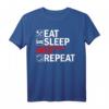Eat Sleep Epischer Sieg Repeat: Cooles Gamer T-Shirt mit Floss Dance für Zocker und Gaming-Fans – Perfektes Geschenk für Geburtstag, Weihnachten & Gaming-Partys