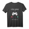 Video Games Are Calling And I Must Go - Lustiges Gaming T-Shirt für Gamer, Nerds und Programmierer zum Geburtstag, Weihnachten und jedem Anlass